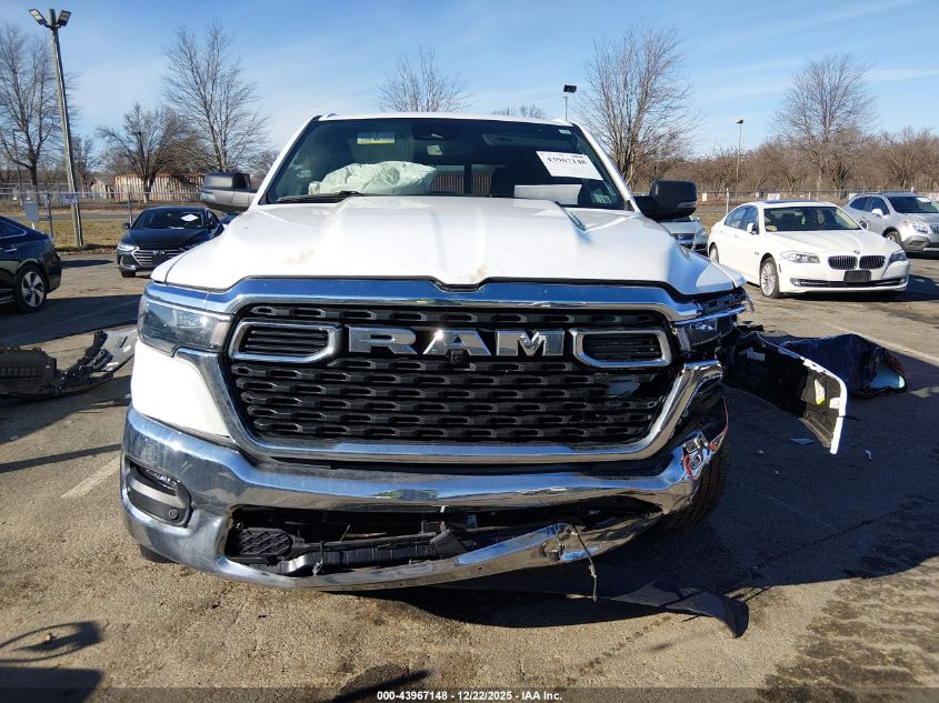 2025 Ram 1500 Big Horn 4X4 5'7 Box VIN: 1C6RRFFG5SN601289 Lot: 43967148