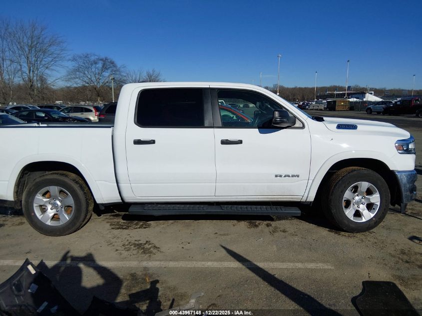 2025 Ram 1500 Big Horn 4X4 5'7 Box VIN: 1C6RRFFG5SN601289 Lot: 43967148