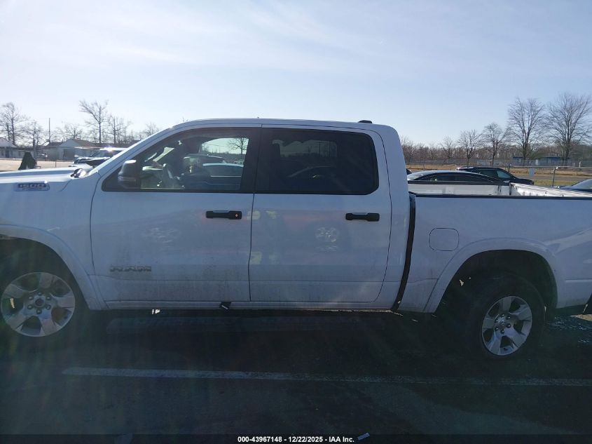 2025 Ram 1500 Big Horn 4X4 5'7 Box VIN: 1C6RRFFG5SN601289 Lot: 43967148