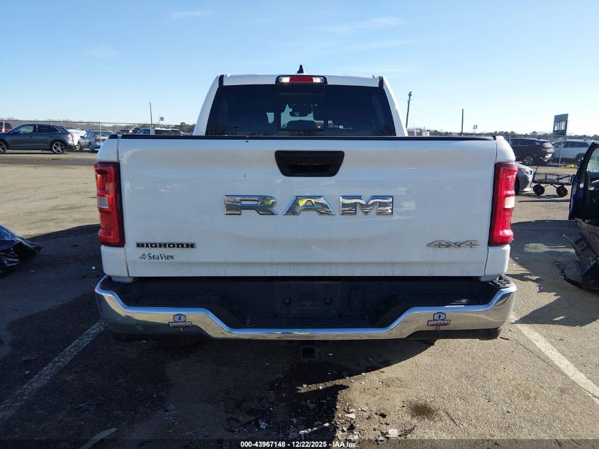 2025 Ram 1500 Big Horn 4X4 5'7 Box VIN: 1C6RRFFG5SN601289 Lot: 43967148