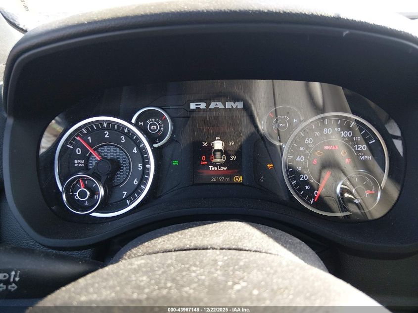 2025 Ram 1500 Big Horn 4X4 5'7 Box VIN: 1C6RRFFG5SN601289 Lot: 43967148