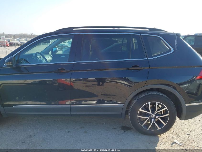 2021 Volkswagen Tiguan 2.0T Se/2.0T Se R-Line Black/2.0T Sel VIN: 3VV3B7AX0MM040594 Lot: 43967155