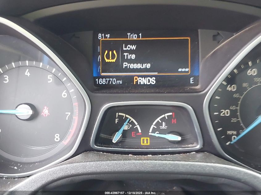 2015 Ford Focus Se VIN: 1FADP3K21FL247084 Lot: 43967157