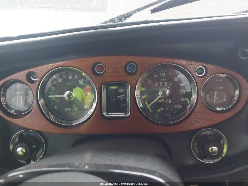 1974 Mg Mgb VIN: GHN5UE365431G Lot: 43967158
