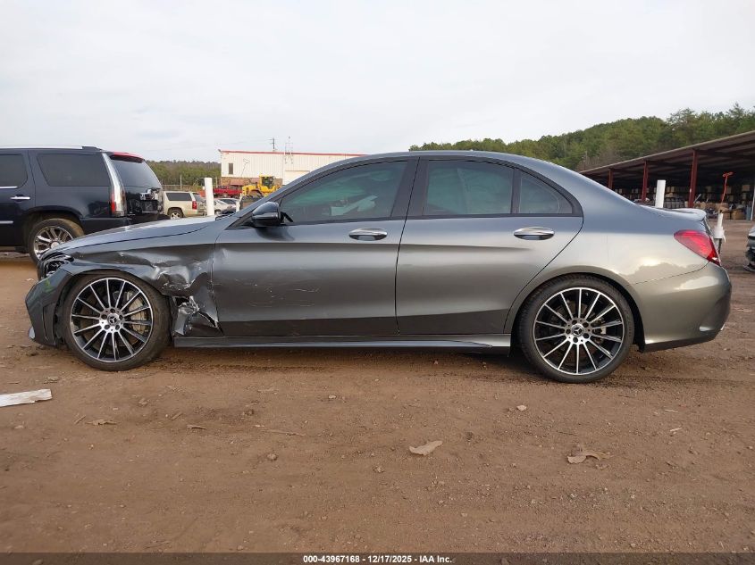 2019 Mercedes-Benz C 300 VIN: 55SWF8DB6KU322647 Lot: 43967168