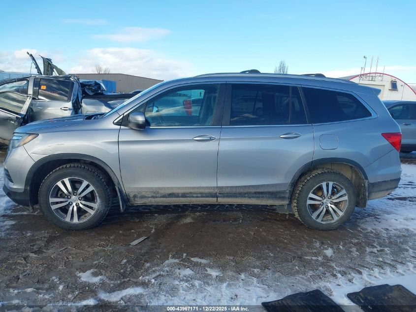 2016 Honda Pilot Ex-L VIN: 5FNYF6H80GB023210 Lot: 43967171