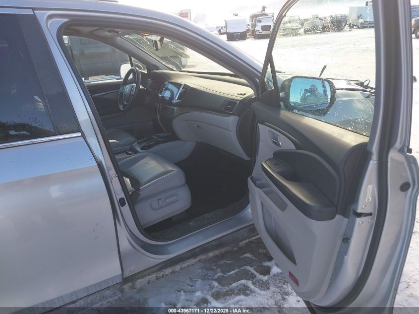 2016 Honda Pilot Ex-L VIN: 5FNYF6H80GB023210 Lot: 43967171