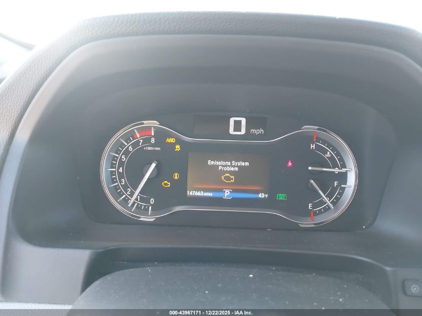 2016 Honda Pilot Ex-L VIN: 5FNYF6H80GB023210 Lot: 43967171