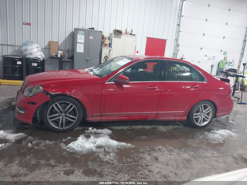 2014 Mercedes-Benz C 300 Sport 4Matic VIN: WDDGF8ABXER314615 Lot: 43967174