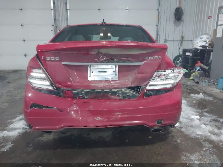 2014 Mercedes-Benz C 300 Sport 4Matic VIN: WDDGF8ABXER314615 Lot: 43967174