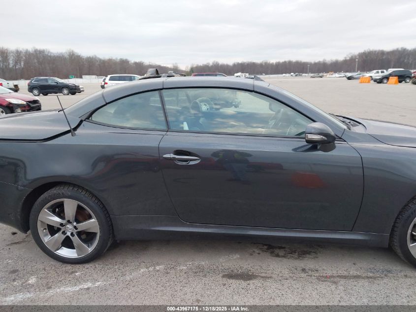 2011 Lexus Is 250C VIN: JTHFF2C22B2519378 Lot: 43967175