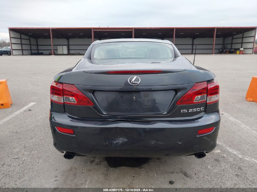 2011 Lexus Is 250C VIN: JTHFF2C22B2519378 Lot: 43967175
