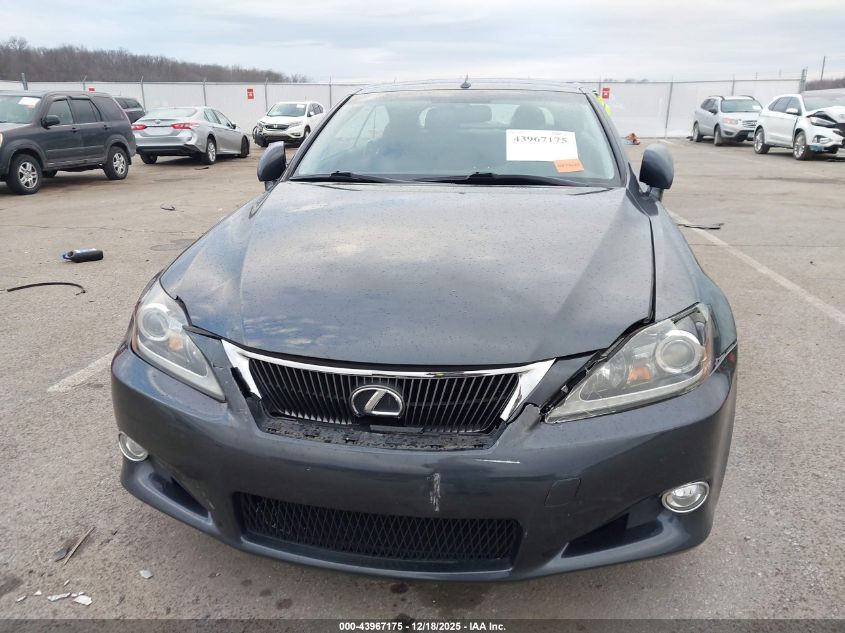 2011 Lexus Is 250C VIN: JTHFF2C22B2519378 Lot: 43967175