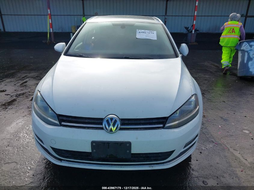 2015 Volkswagen Golf Tdi Sel 4-Door VIN: 3VWRA7AU8FM039064 Lot: 43967179