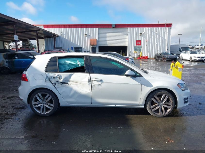 2015 Volkswagen Golf Tdi Sel 4-Door VIN: 3VWRA7AU8FM039064 Lot: 43967179