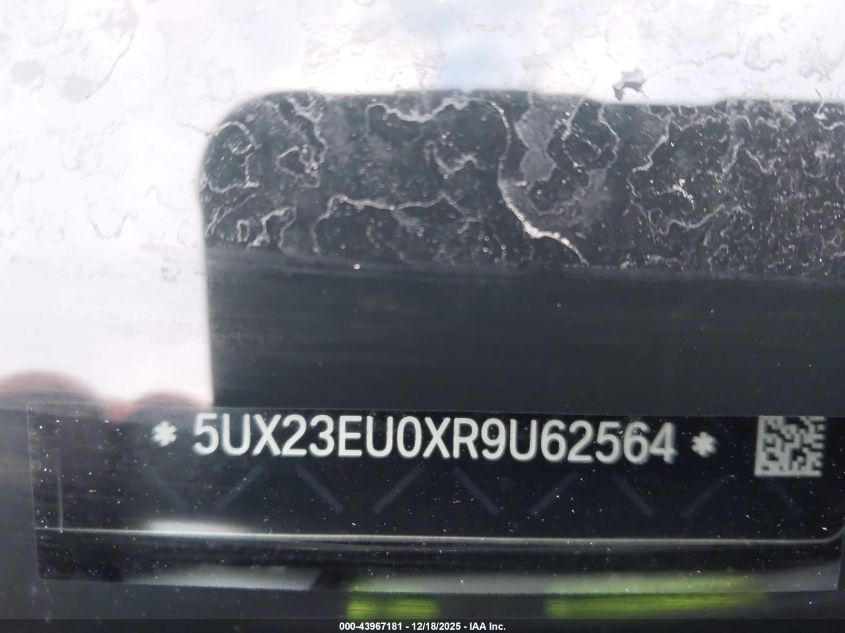 2024 BMW X5 xDrive40I VIN: 5UX23EU0XR9U62564 Lot: 43967181