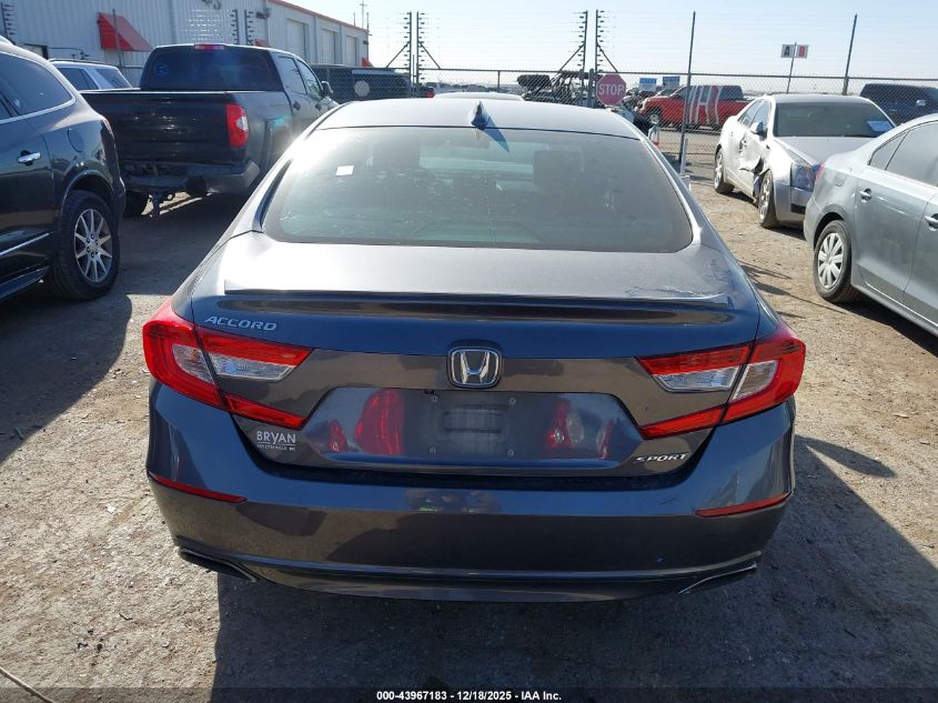 2019 Honda Accord Sport VIN: 1HGCV1F3XKA116326 Lot: 43967183