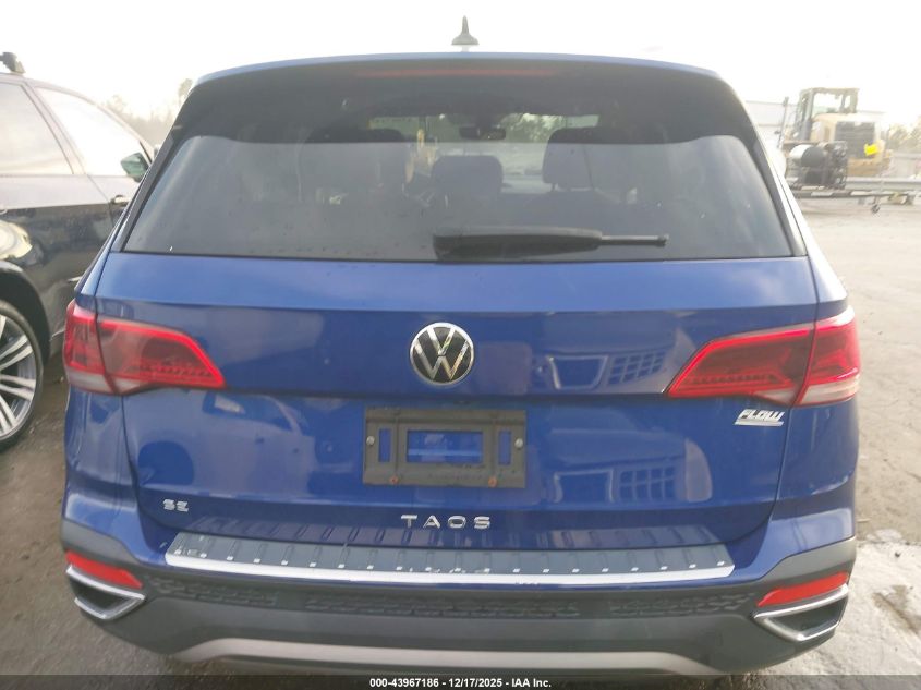 2023 Volkswagen Taos 1.5T Se VIN: 3VVEX7B20PM307024 Lot: 43967186