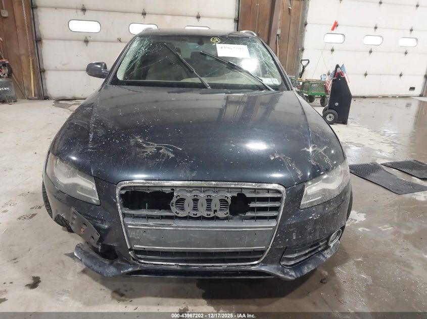 2012 Audi A4 2.0T Premium VIN: WAUSFAFL1CA057107 Lot: 43967202