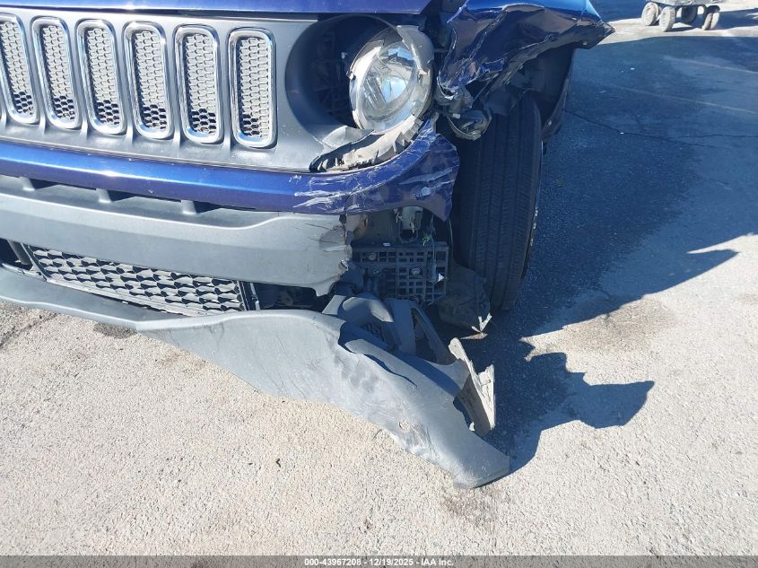 2017 Jeep Renegade Sport Fwd VIN: ZACCJAAB4HPG18380 Lot: 43967208