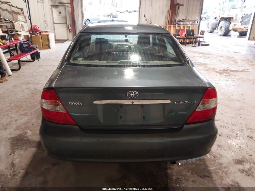 2003 Toyota Camry Le VIN: 4T1BE32K63U722351 Lot: 43967215