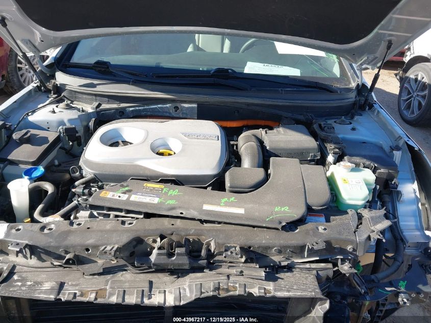 2016 Hyundai Sonata Hybrid Se VIN: KMHE24L11GA016462 Lot: 43967217