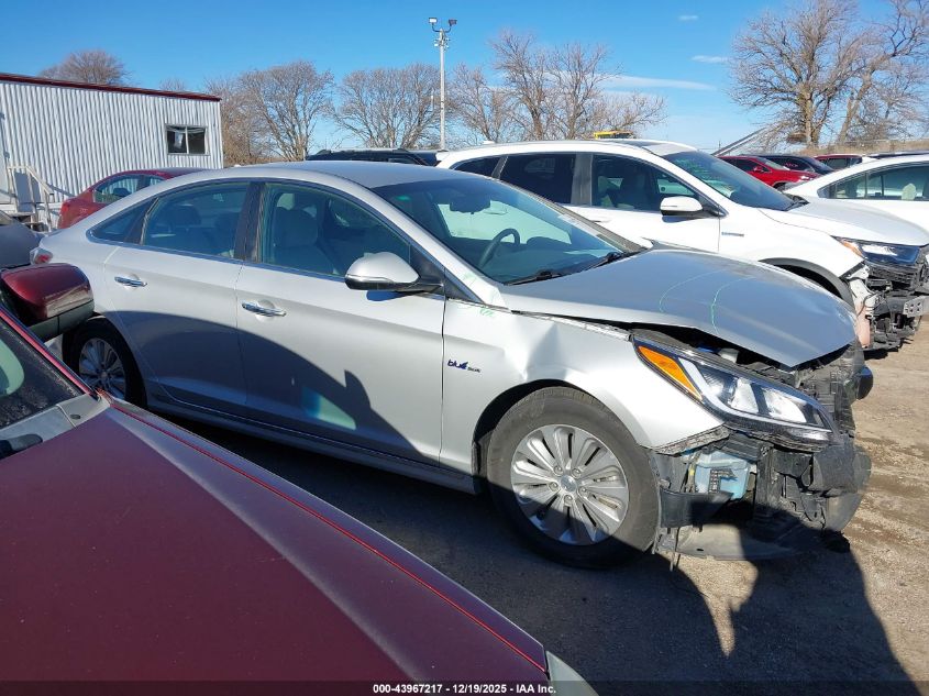 2016 Hyundai Sonata Hybrid Se VIN: KMHE24L11GA016462 Lot: 43967217