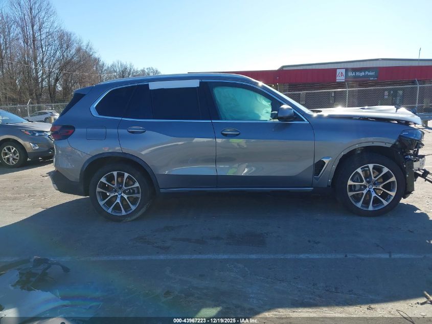 2025 BMW X5 xDrive40I VIN: 5UX23EU07S9006513 Lot: 43967223