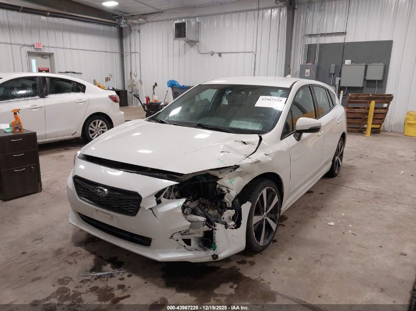 2017 Subaru Impreza 2.0I Sport VIN: 4S3GTAK63H3712994 Lot: 43967228