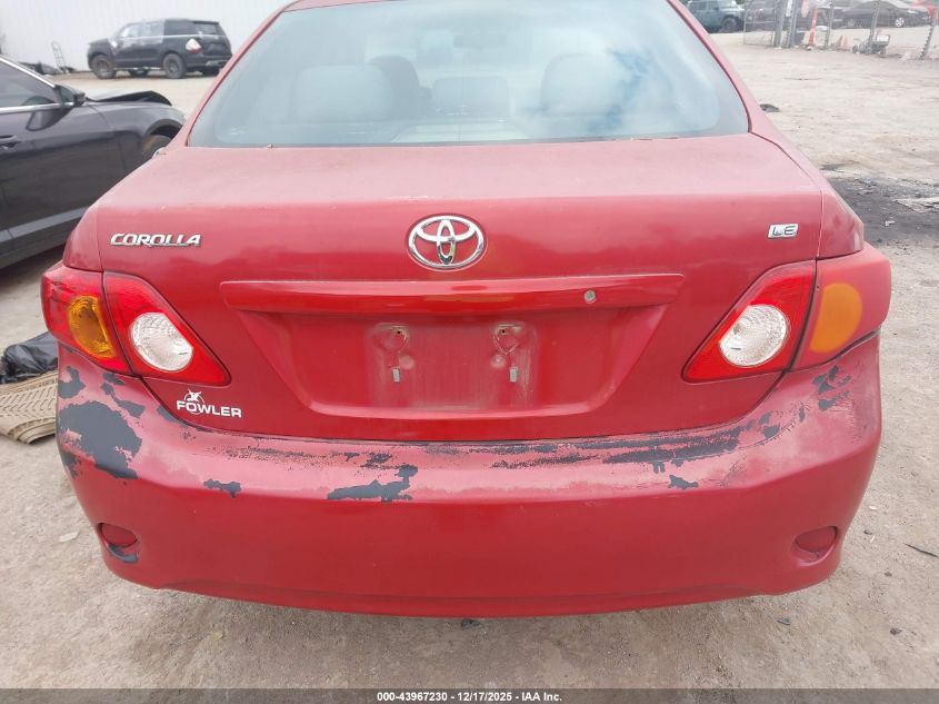 2009 Toyota Corolla Le VIN: 1NXBU40E09Z159845 Lot: 43967230