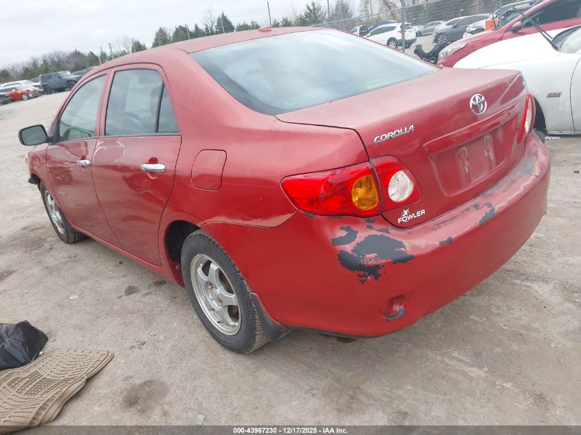 2009 Toyota Corolla Le VIN: 1NXBU40E09Z159845 Lot: 43967230
