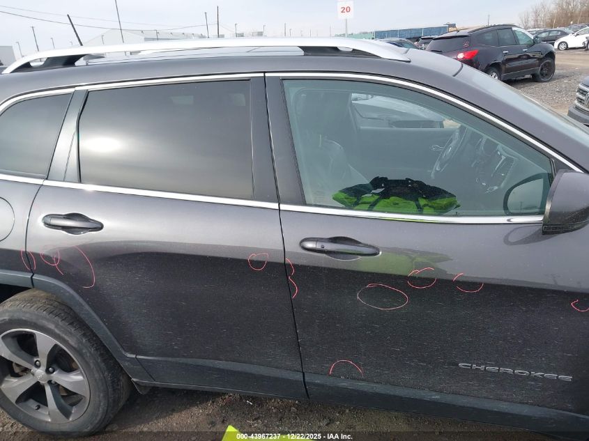 2019 Jeep Cherokee Limited 4X4 VIN: 1C4PJMDN8KD163791 Lot: 43967237