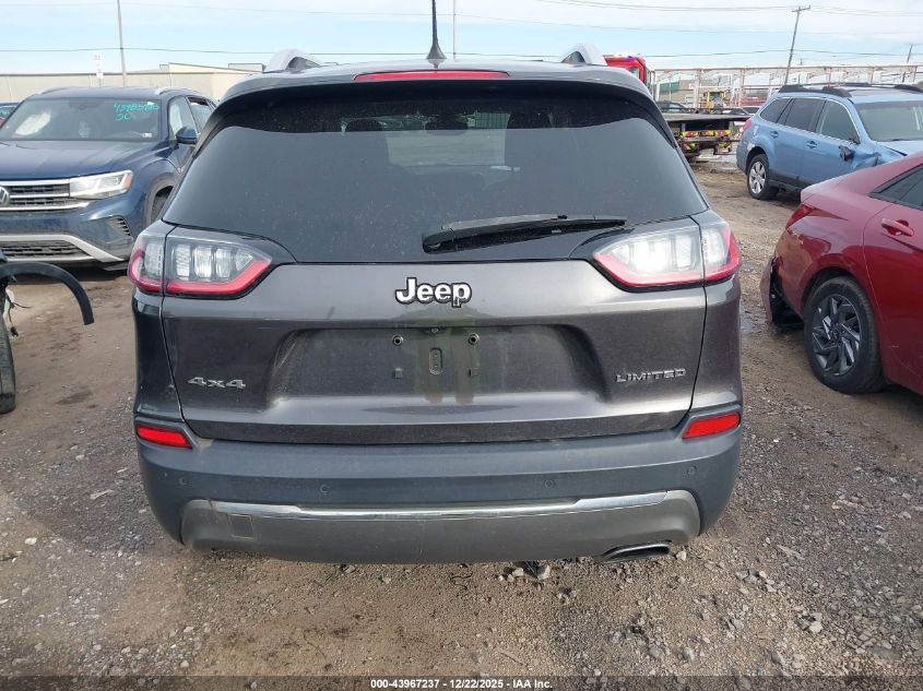 2019 Jeep Cherokee Limited 4X4 VIN: 1C4PJMDN8KD163791 Lot: 43967237