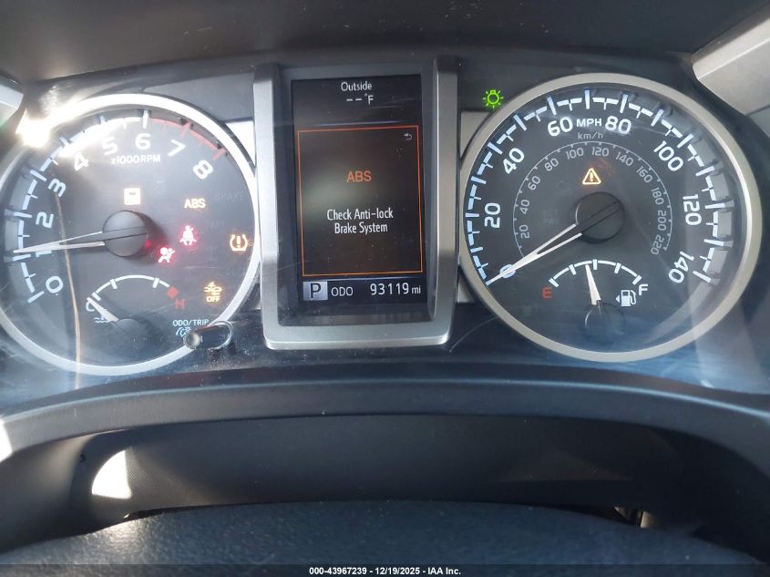 2019 Toyota Tacoma Sr5 V6 VIN: 3TMCZ5AN1KM223769 Lot: 43967239