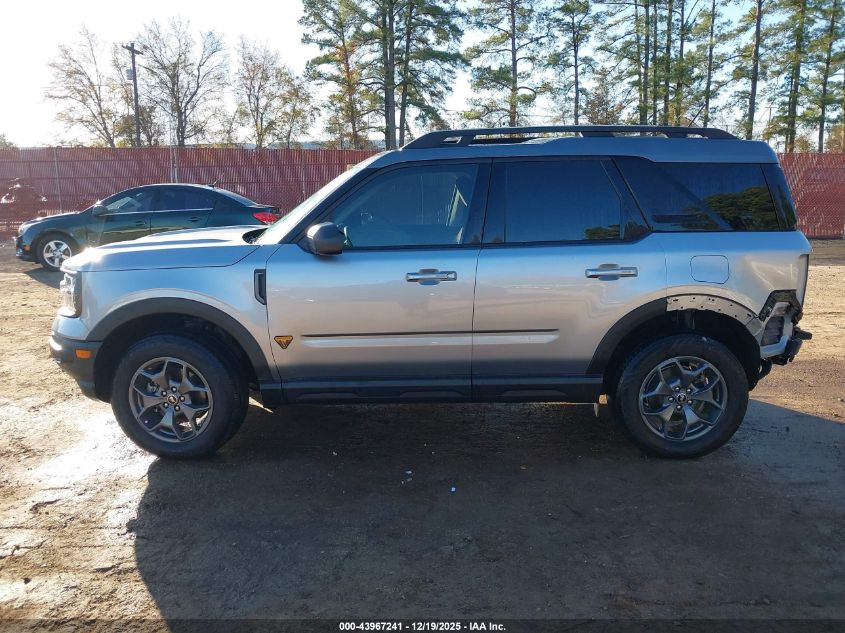 2021 Ford Bronco Sport Badlands VIN: 3FMCR9D99MRA51529 Lot: 43967241