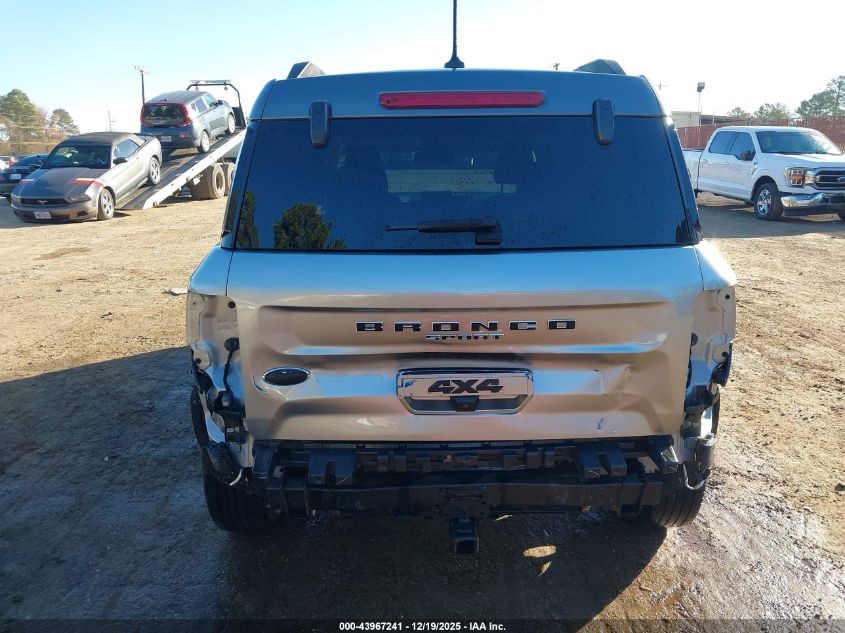 2021 Ford Bronco Sport Badlands VIN: 3FMCR9D99MRA51529 Lot: 43967241