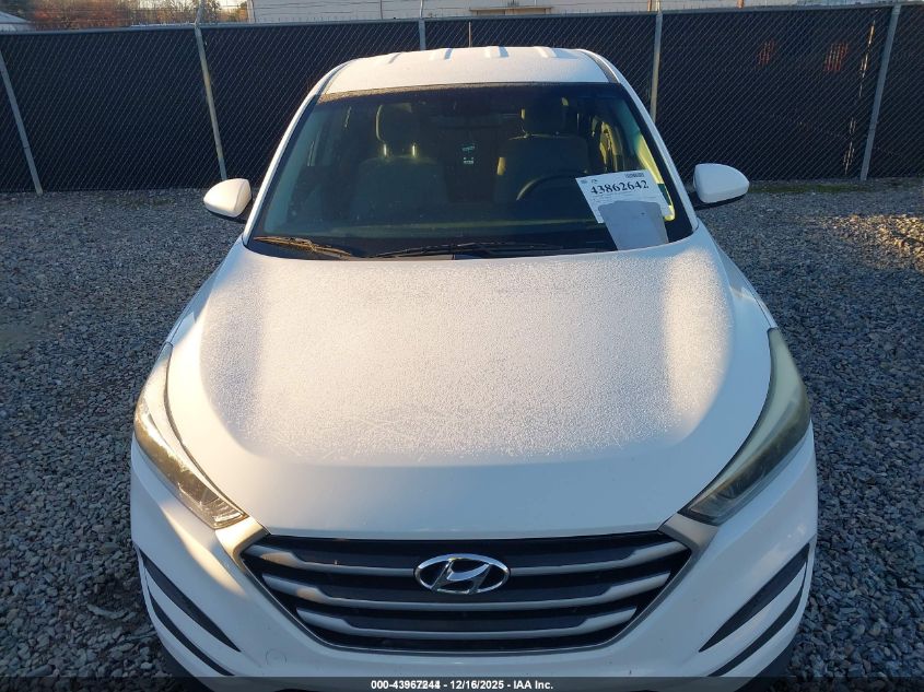 2018 Hyundai Tucson Se VIN: KM8J23A4XJU660313 Lot: 43967244