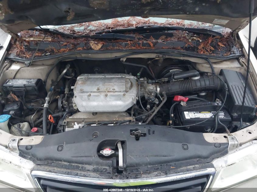 2002 Honda Odyssey Ex VIN: 2HKRL186X2H587407 Lot: 43967246