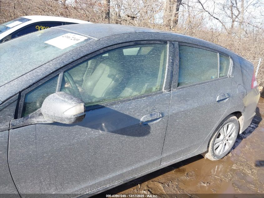 2013 Honda Insight Ex VIN: JHMZE2H72DS001374 Lot: 43967249