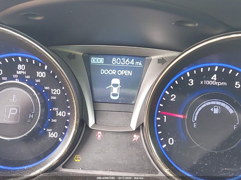 2013 Hyundai Genesis 2.0T VIN: KMHHT6KD5DU091418 Lot: 43967250