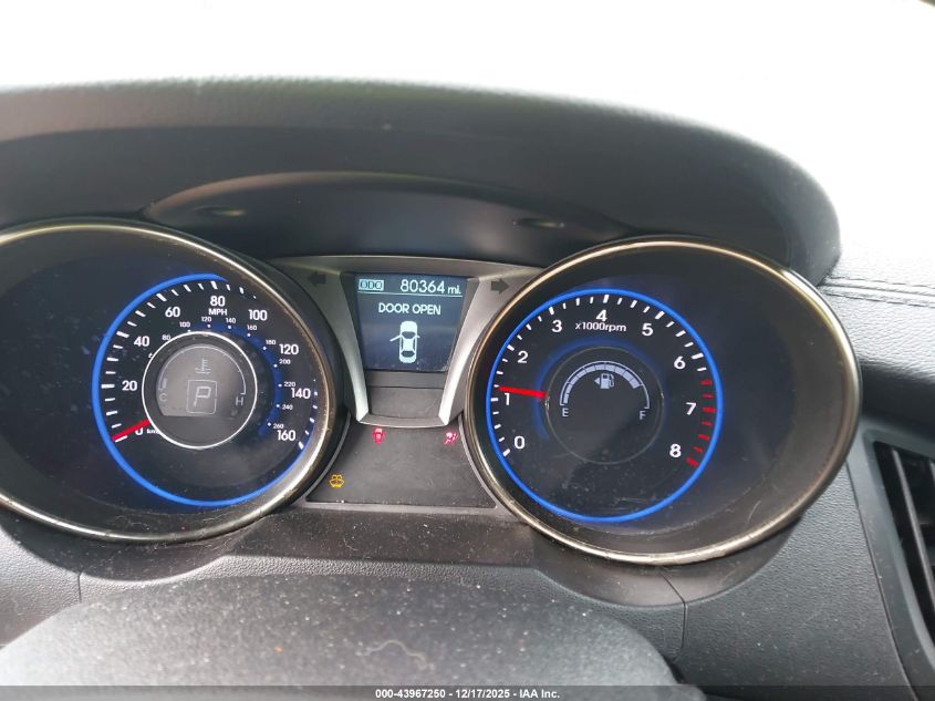 2013 Hyundai Genesis 2.0T VIN: KMHHT6KD5DU091418 Lot: 43967250