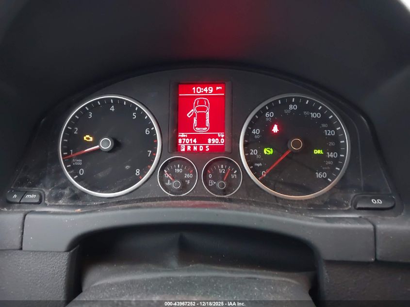 2009 Volkswagen Tiguan Sel VIN: WVGBV75N09W528151 Lot: 43967252