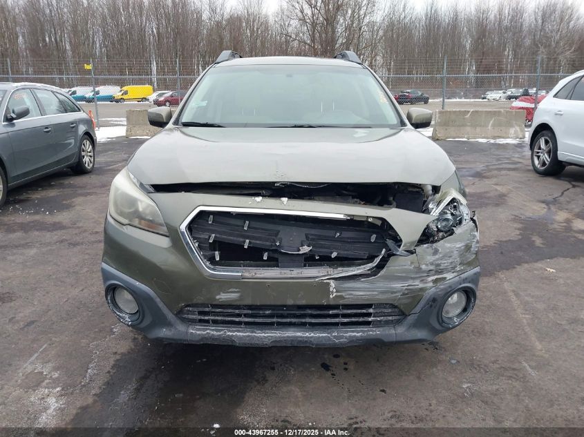 2016 Subaru Outback 2.5I Premium VIN: 4S4BSAEC3G3352831 Lot: 43967255