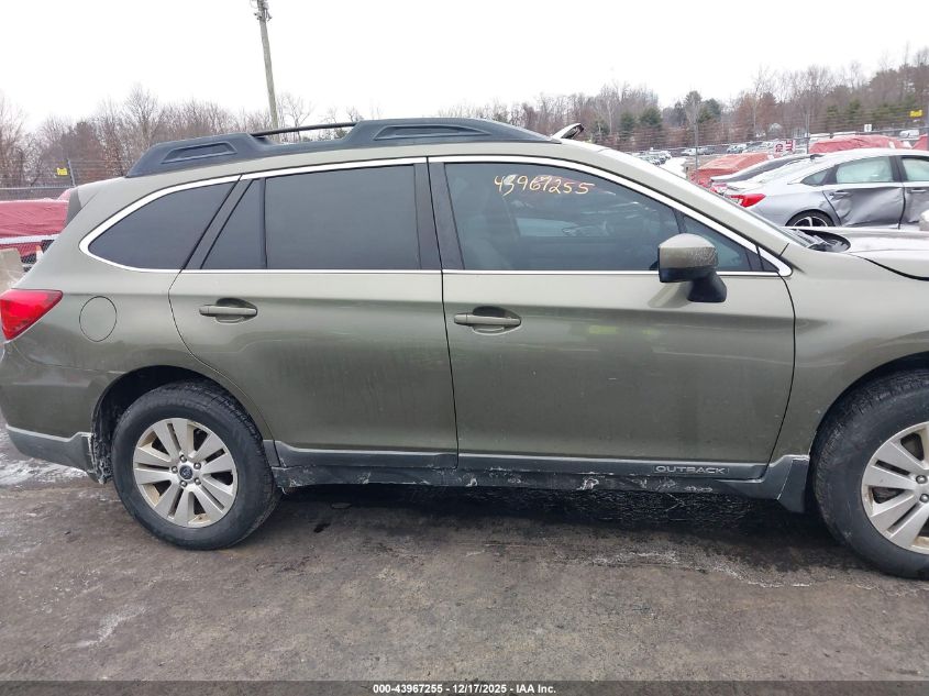 2016 Subaru Outback 2.5I Premium VIN: 4S4BSAEC3G3352831 Lot: 43967255