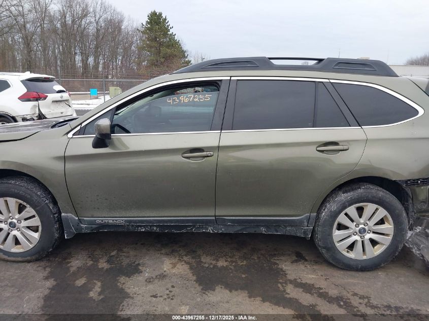 2016 Subaru Outback 2.5I Premium VIN: 4S4BSAEC3G3352831 Lot: 43967255