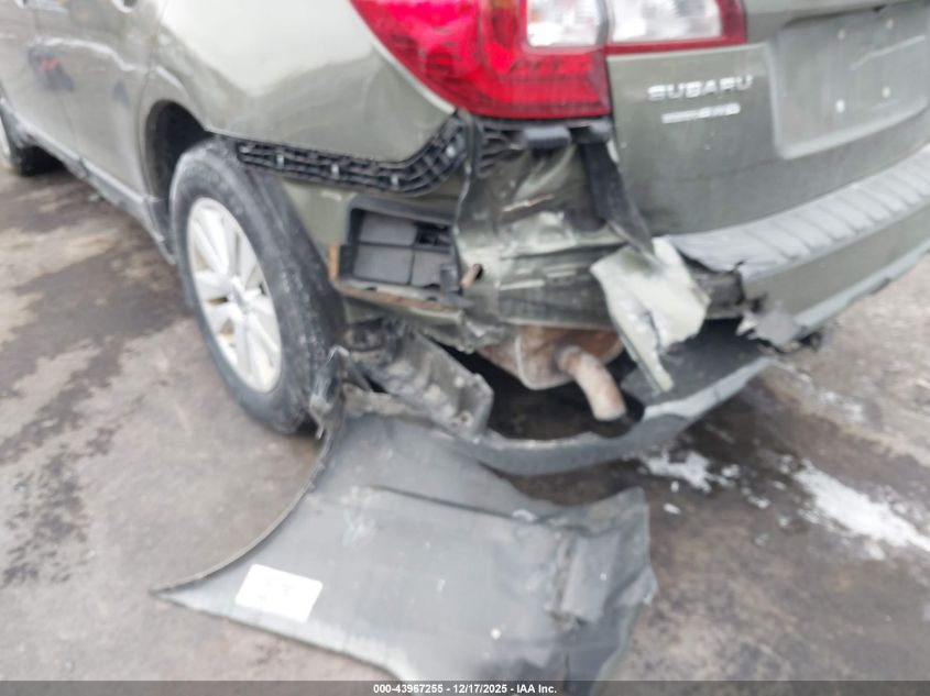 2016 Subaru Outback 2.5I Premium VIN: 4S4BSAEC3G3352831 Lot: 43967255