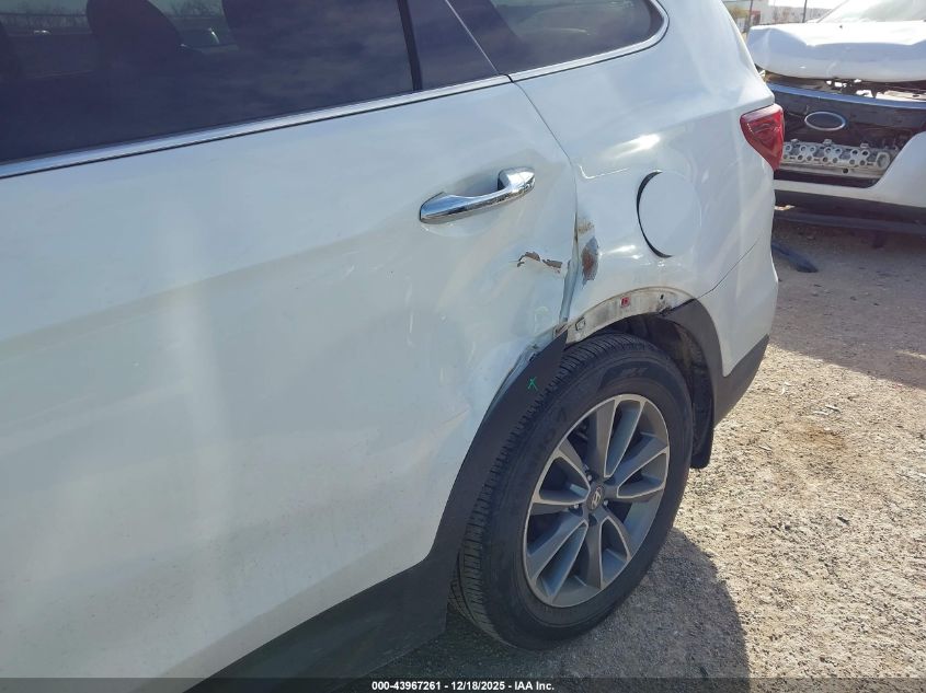 2017 Hyundai Santa Fe Limited VIN: KM8SN4HF6HU246559 Lot: 43967261