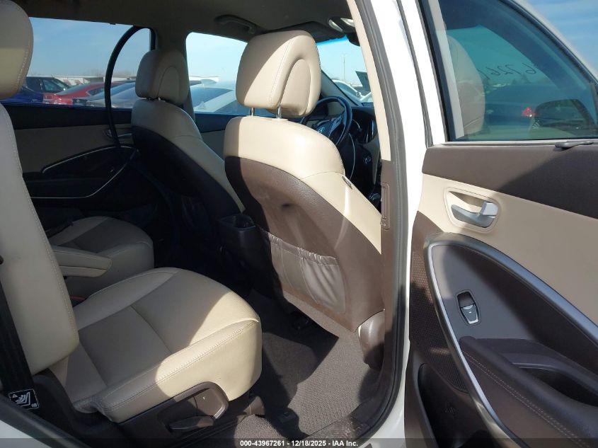 2017 Hyundai Santa Fe Limited VIN: KM8SN4HF6HU246559 Lot: 43967261