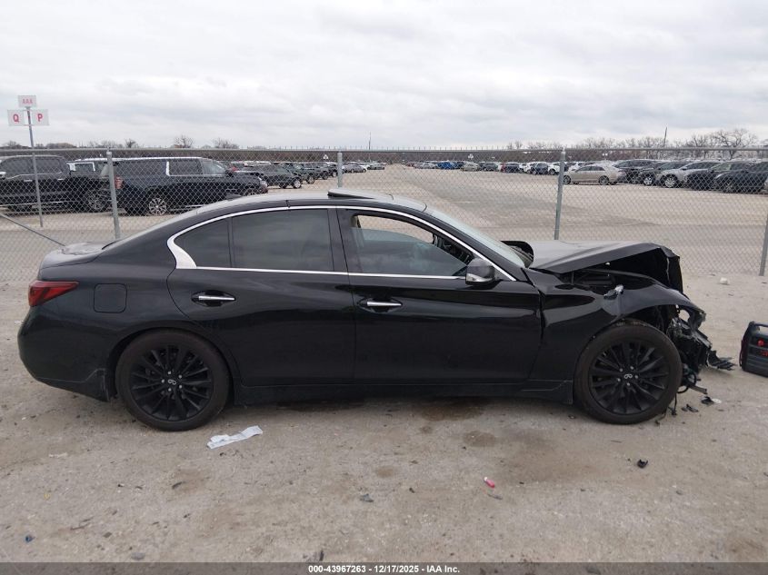 2022 Infiniti Q50 Luxe VIN: JN1EV7BP5NM311226 Lot: 43967263