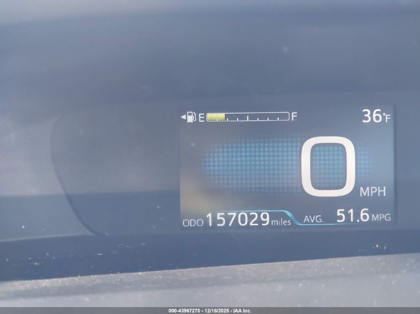 2016 Toyota Prius Two VIN: JTDKBRFU7G3017310 Lot: 43967270